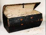 A seventeenth-century trunk of letters bequeathed to the Dutch postal museum in The Hague.